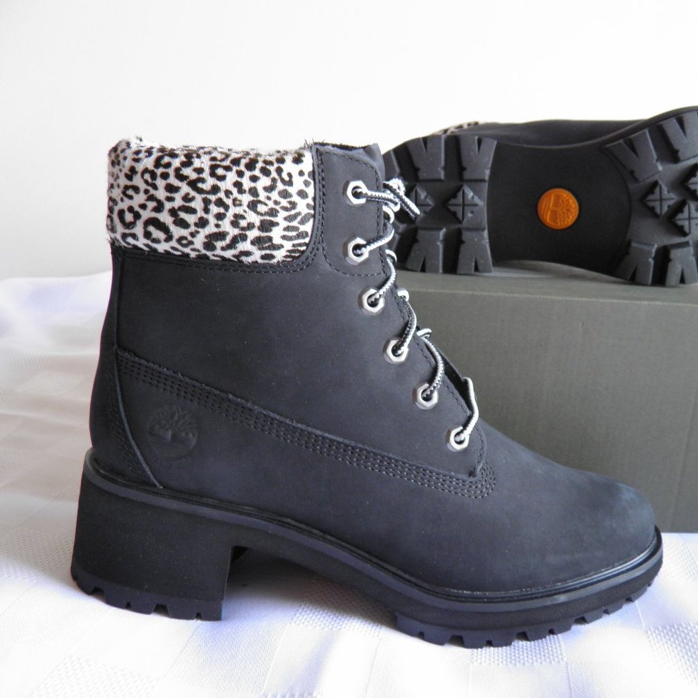 Timberland Kinsley Black 6 Inch Waterproof Boots